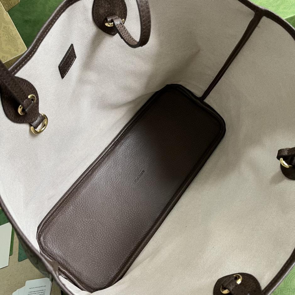 Con set completo di confezione originale in scatola verde Borsa tote media della serie Ophidia