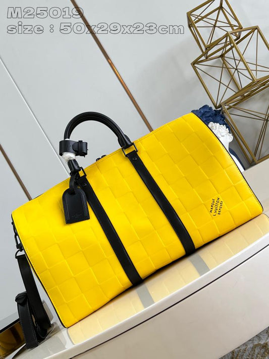Borsone da viaggio Keepall Bandoulière 50 giallo