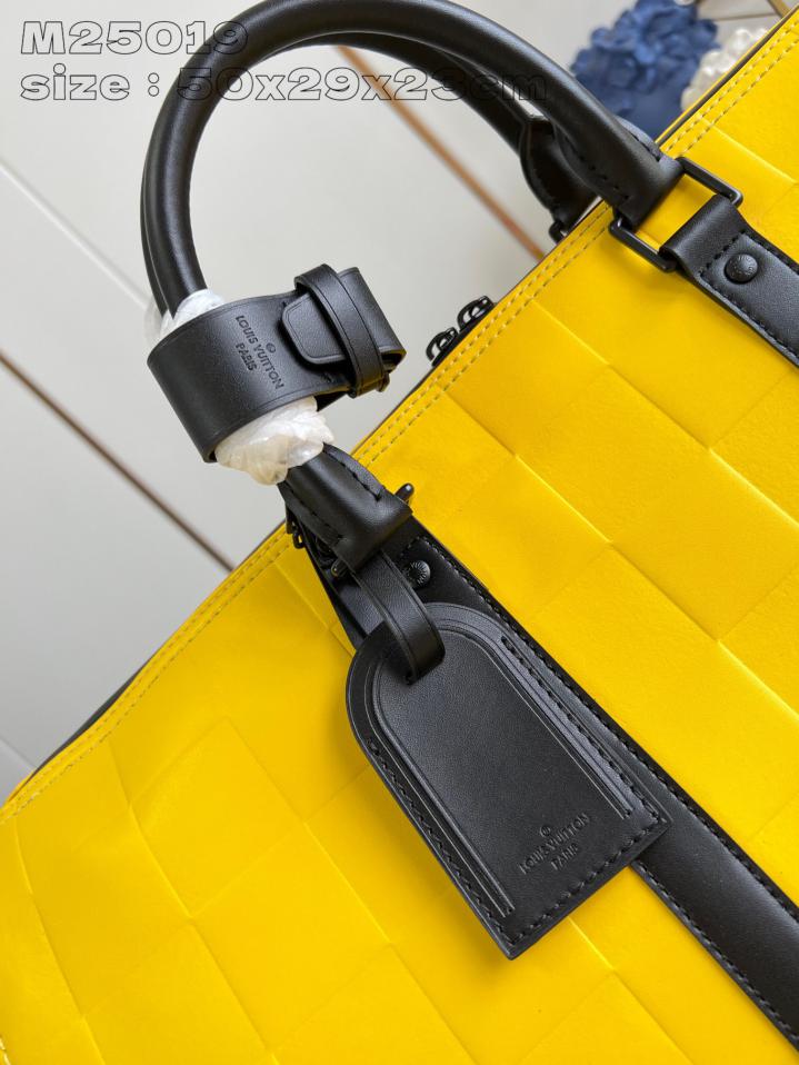 Borsone da viaggio Keepall Bandoulière 50 giallo