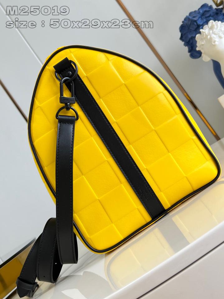 Borsone da viaggio Keepall Bandoulière 50 giallo
