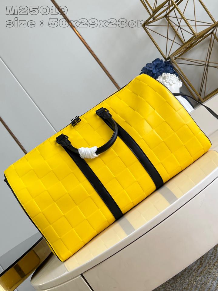 Borsone da viaggio Keepall Bandoulière 50 giallo