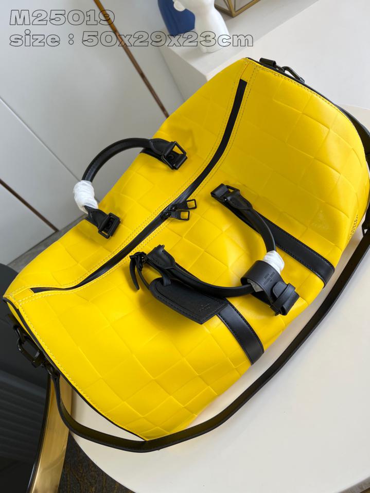 Borsone da viaggio Keepall Bandoulière 50 giallo