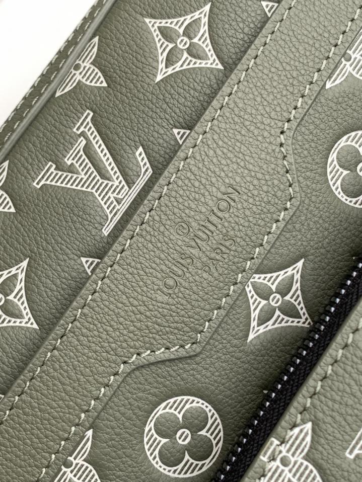 Louis Vuitton top chip di transcodifica dell’ordine originale nuovo set di borse da uomo in tre pezzi Borsa a tracolla Trio