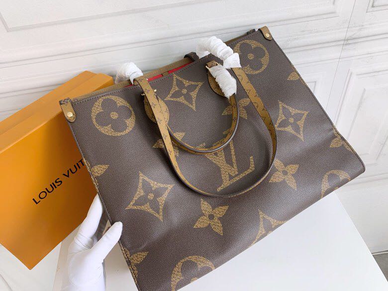LV Onthego GM in Tela Monogram Giant