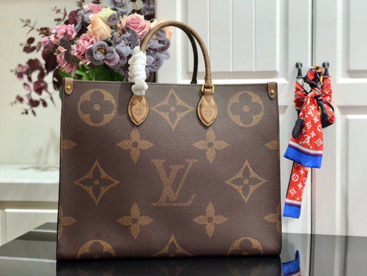 LV Onthego GM in Tela Monogram Giant