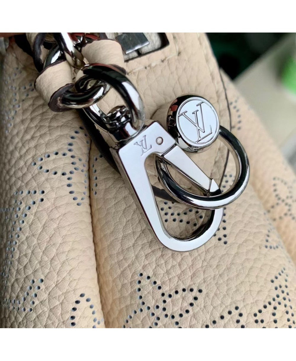 LV Hand It All PM in Pelle Mahina - Beige Crema